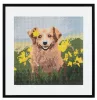 Állatos Dog gyémántszemes kirakó 30x30 cm