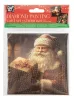 Karácsonyi Santa gyémántszemes 2 db-os kártya szett borítékkal