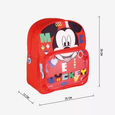 Disney Mickey Red Magic hátizsák, táska 30 cm