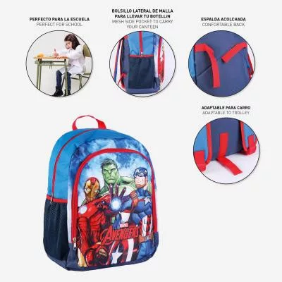 Bosszúállók Triple Force iskolatáska, táska 41 cm