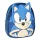 Sonic a sündisznó Spin Dash plüss hátizsák, táska 22 cm