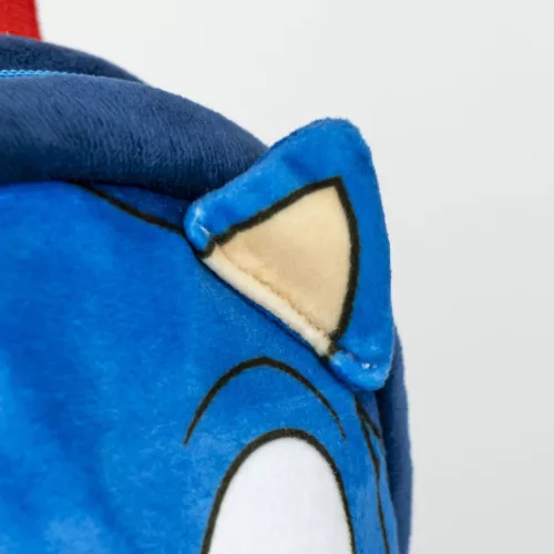 Sonic a sündisznó Spin Dash plüss hátizsák, táska 22 cm