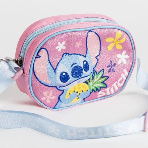 Disney Lilo és Stitch, A csillagkutya Ananas csillámos oldaltáska, válltáska