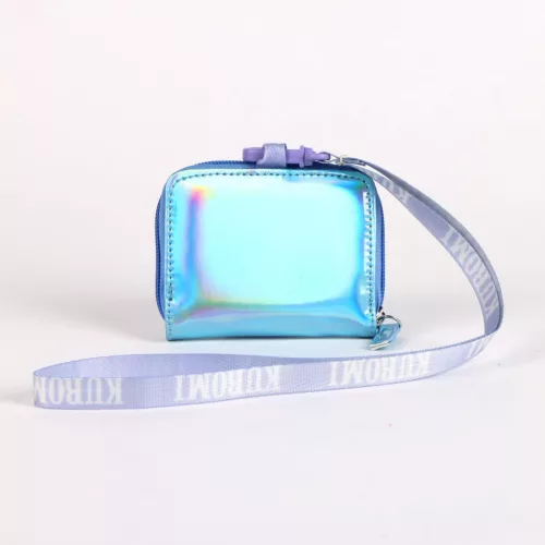 Hello Kitty Blue Iridescent pénztárca