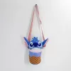 Disney Lilo és Stitch, A csillagkutya Ice Cream plüss oldaltáska, válltáska 18 cm 
