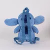 Disney Lilo és Stitch, A csillagkutya Blue Alien plüss hátizsák, táska 30 cm