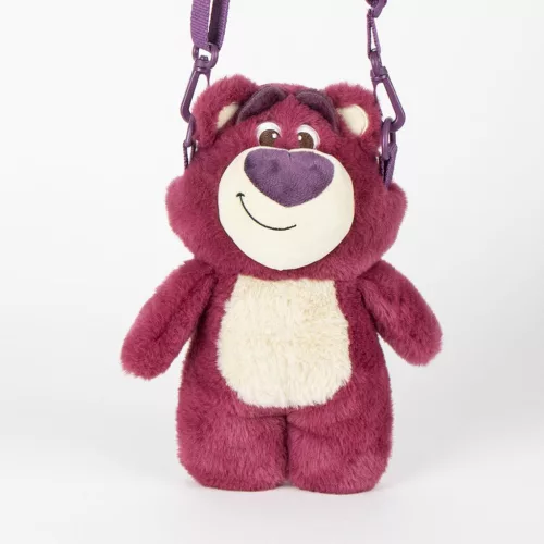 Disney Játékháború Lotso plüss hátizsák, táska 27 cm