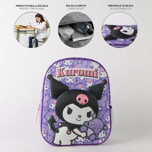 Hello Kitty Little Rebel 3D hátizsák, táska 30 cm