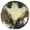 Batman Symbol átfordítható flitteres formapárna 30 cm