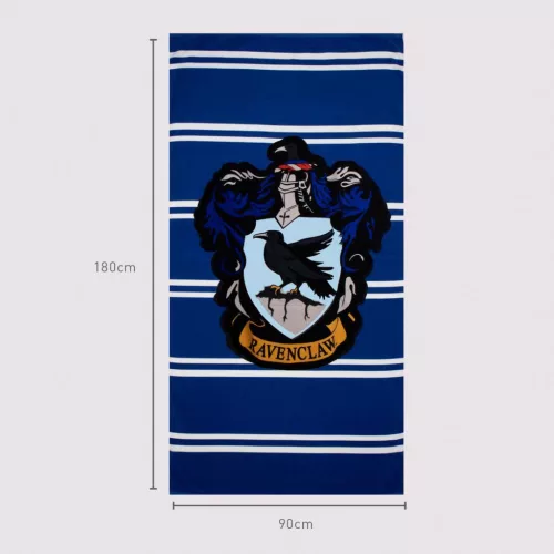 Harry Potter Ravenclaw fürdőlepedő, strand törölköző 90x180cm (Fast Dry)