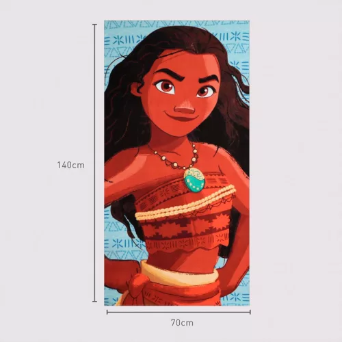 Disney Vaiana Cool fürdőlepedő, strand törölköző 70x140cm (Fast Dry)