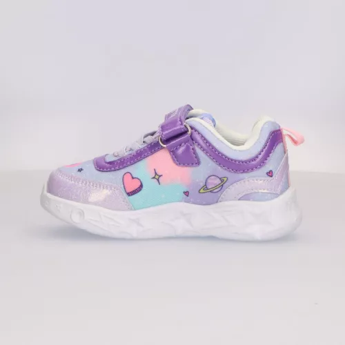 Disney Lilo és Stitch, A csillagkutya Cute Star LED villogó, világító utcai cipő 25-32