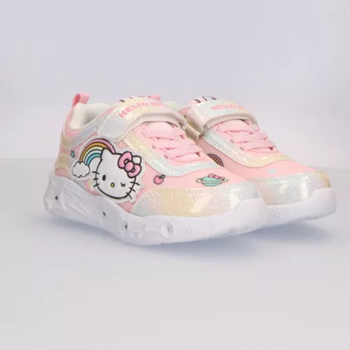 Hello Kitty Rainbow LED villogó, világító utcai cipő 25-32