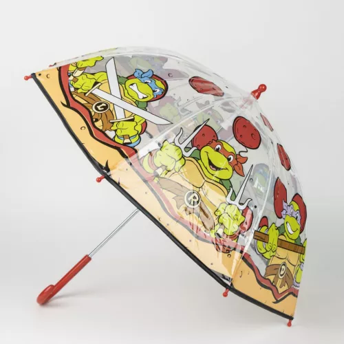 Tini Nindzsa Teknőcök Pizza gyerek átlátszó esernyő Ø71 cm