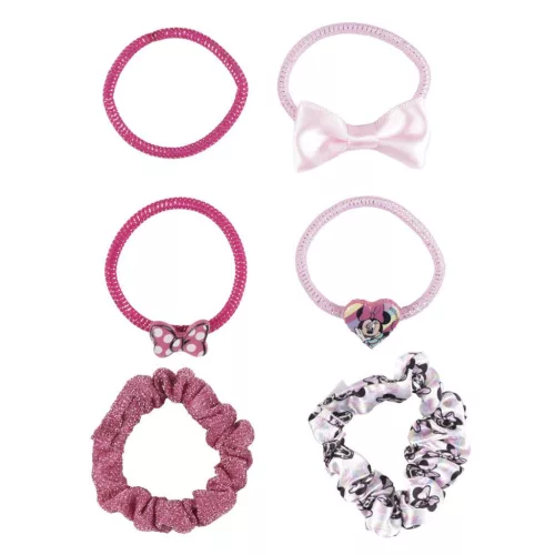 Disney Minnie Rainbow hajgumi szett 6 db-os