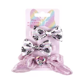 Disney Minnie Rainbow hajgumi és hajcsat szett 3 db-os