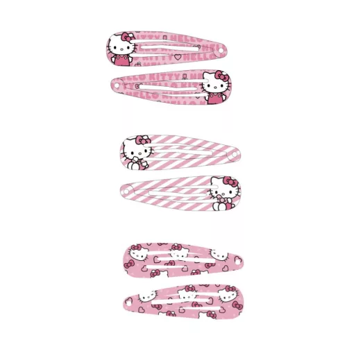 Hello Kitty Sweet hajcsat szett 6 db-os