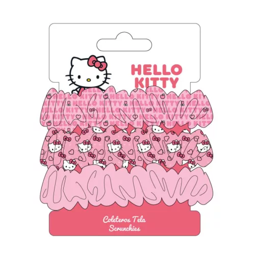 Hello Kitty Scrunchie hajgumi szett 3 db-os