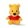 Disney Micimackó Yellow 3D plüss figura akasztóval, táskadísz 13 cm