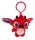 Disney Lilo és Stitch, A csillagkutya Red 3D plüss figura akasztóval, táskadísz 12 cm
