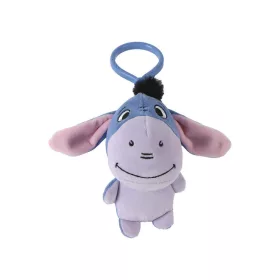   Disney Micimackó Blue Eeyore 3D plüss figura akasztóval, táskadísz 13 cm