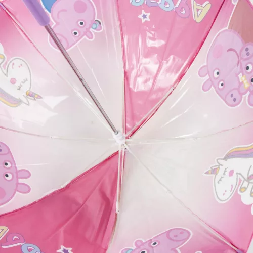 Peppa malac Unicorn gyerek átlátszó esernyő Ø71 cm