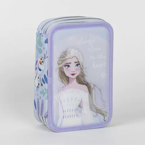 Disney Jégvarázs Elsa tolltartó töltött 3 emeletes Giotto