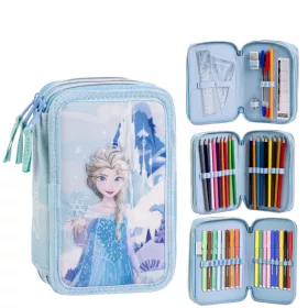   Disney Jégvarázs Frosty tolltartó töltött 3 emeletes Giotto