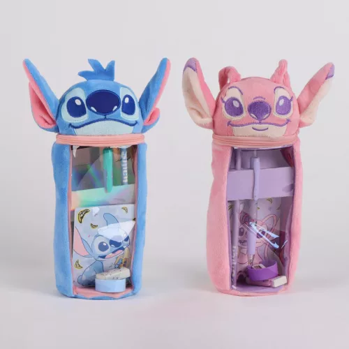 Disney Lilo és Stitch, A csillagkutya Angel plüss töltött tolltartó