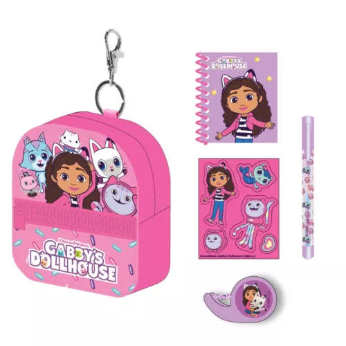 Gabi babaháza Team mini táska kulcstartó szett