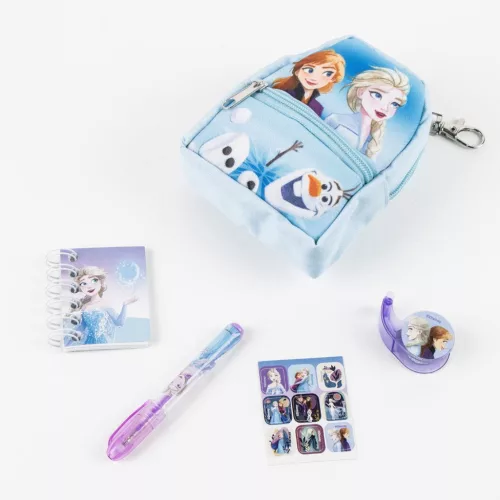 Disney Jégvarázs Team mini táska kulcstartó szett