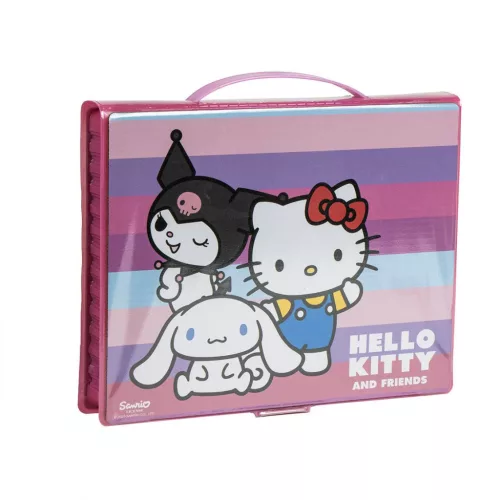 Hello Kitty Friends írószer szett aktatáskában