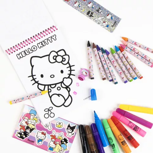 Hello Kitty Friends Holo írószer szett