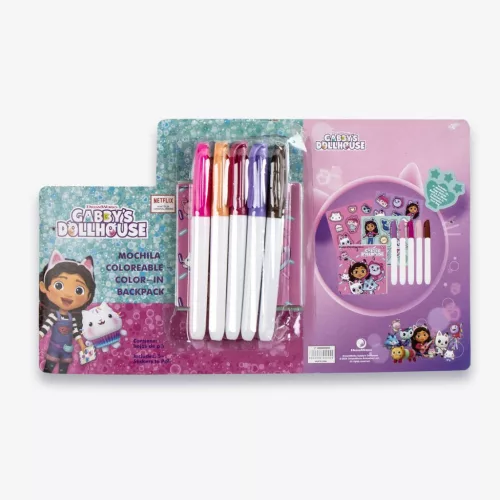 Gabi babaháza Gabdorable színezhető hátizsák, táska 38 cm