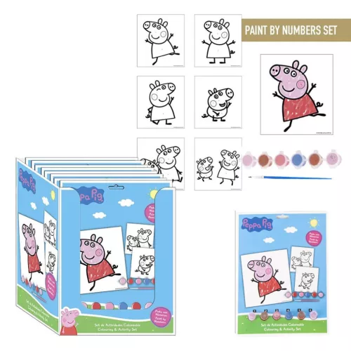 Peppa malac Fun számos kifestő szett