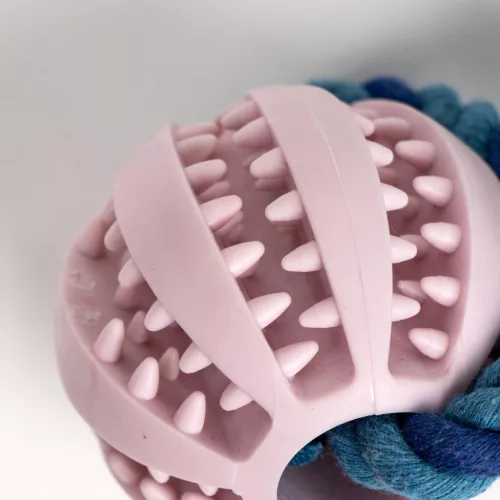 Disney Lilo és Stitch, A csillagkutya Alien kötél kutyajáték TPR labdával 24 cm