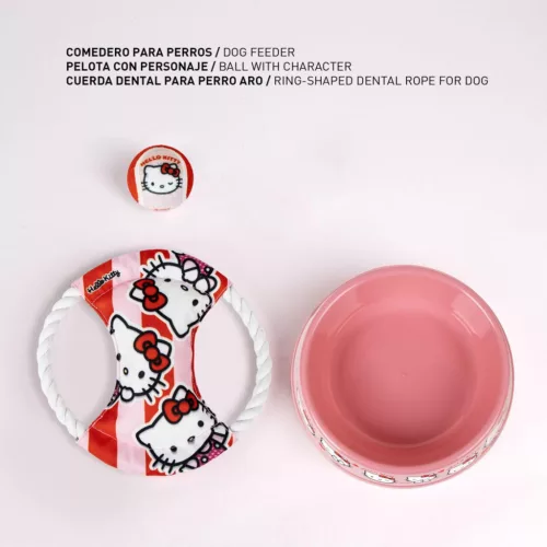 Hello Kitty Pink kisállat ajándék szett 3 db-os