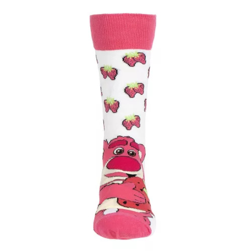 Disney Játékháború Lotso Strawberry felnőtt hosszú szárú zokni 36/43