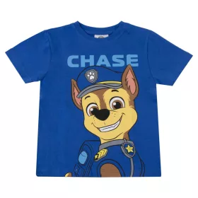   Mancs Őrjárat Blue Chase gyerek rövid póló, felső 3 - 6 év / 98 - 116 cm