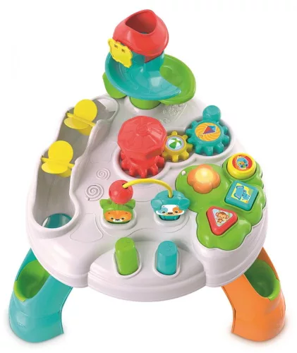 Színes készségfejlesztő interaktív játszópark Activity Table Clementoni