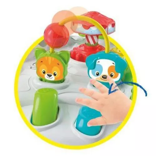 Színes készségfejlesztő interaktív játszópark Activity Table Clementoni