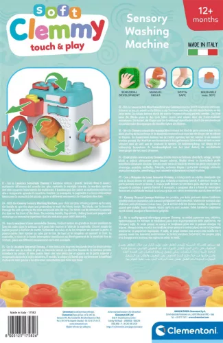 Mosógép Clemmy készségfejlesztő játék Clementoni
