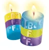 BFF Glow Mates gyertyakészítő készlet Clementoni