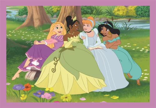 Disney Hercegnők Colloquy 4 az 1-ben puzzle Clementoni