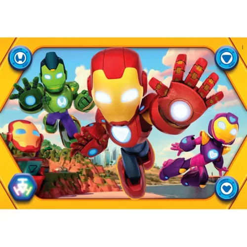 A Vasember és szupercsapata Hero Squad 104 db-os maxi puzzle Clementoni