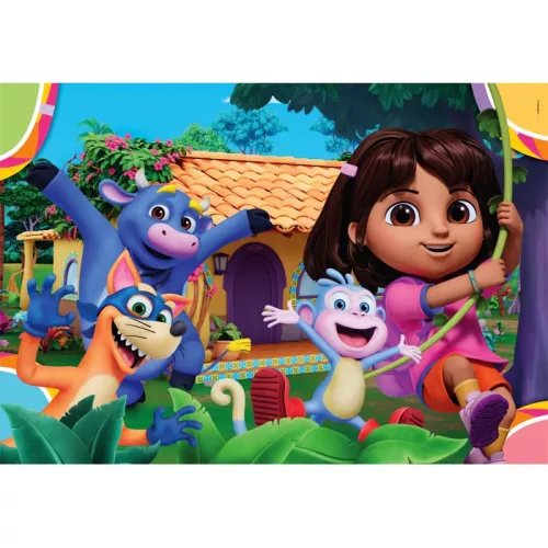 Dóra, a felfedező Garden 2x20 db-os puzzle Clementoni