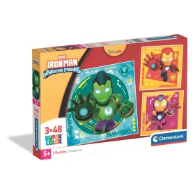   A Vasember és szupercsapata Hero Squad 3x48 db-os puzzle Clementoni