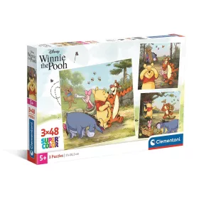 Disney Micimackó Honey Tree 3x48 db-os puzzle Clementoni