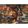 Állatos Tribal Society 1500 db-os Compact puzzle Clementoni
