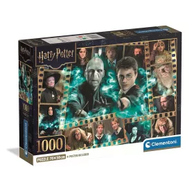 Harry Potter Spellbound 1000 db-os Compact puzzle Clementoni